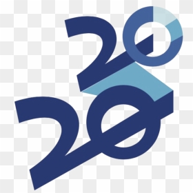 New Year 2020 Png, Blue Design - 2020 Image Transparent, Png Download - blue design png