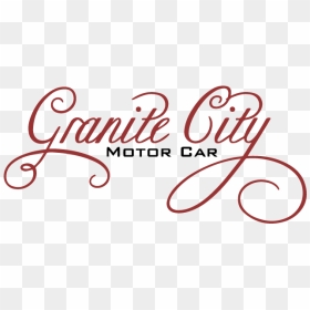 Granite City Motor Car - Calligraphy, HD Png Download - cadillac escalade png