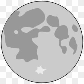Full Moon Silhouette Clipart, HD Png Download - moon silhouette png