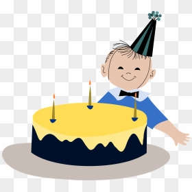 Birthday Boy Cake - Birthday Cake For Boy, HD Png Download - aniversario png
