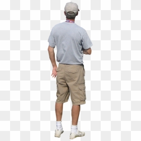 People Standing Back Png, Transparent Png - person standing png back