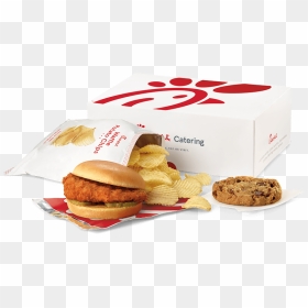 Spicy Chicken Sandwich Packaged Meal"  Title="spicy - Chick-fil-a, HD Png Download - chicken sandwich png