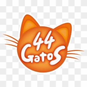 44 Gatos Logo, HD Png Download - gatos png