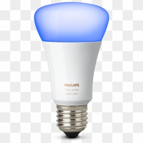 2 - Philips Hue E27 X1, HD Png Download - bombillo png