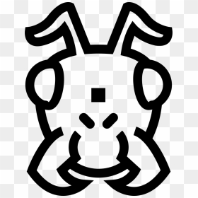 Insect Face Outline - Caras De Insectos Vector, HD Png Download - face outline png