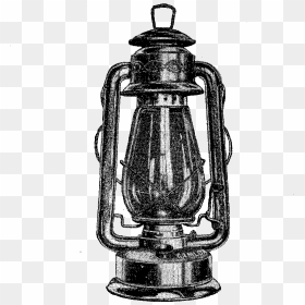Latern Old Fashioned Free - Vintage Lamp Drawing Png, Transparent Png - lanterns png