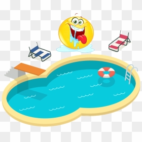 Swimming Pool Clip Arts - Draw A Small Pool, HD Png Download - vhv