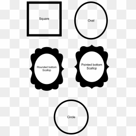 Circle , Png Download - Circle, Transparent Png - scallop border png