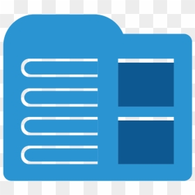 Icon Design Proposal For Simple File Manager 1000px - Portable Network Graphics, HD Png Download - blue design png