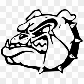 Bulldog Outline Clipart Jpg Transparent Bulldog Face - Olmsted Falls High School Logo, HD Png Download - face outline png