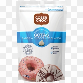 Chocolate Coberchoc Gotas Blancas - Chocolate, HD Png Download - gotas png