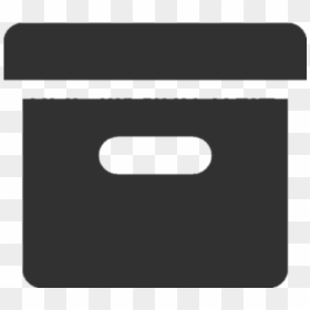 Archive Icon Png White , Png Download - Archive Box Icon Png, Transparent Png - contact me png