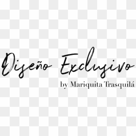 Diseño Exclusivo By Mariquita Trasquilá - Calligraphy, HD Png Download - palomita png