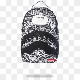 Sprayground Backpack Shark, HD Png Download - white scribble png