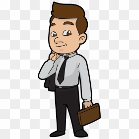 Cartoon Business Man , Png Download - Businessman Clipart, Transparent Png - cartoon man png