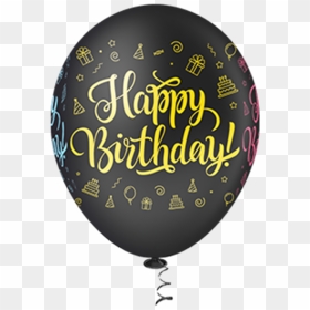 Balão Happy Birthday, HD Png Download - baloes png