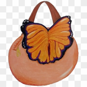 Handbag, HD Png Download - borboleta png