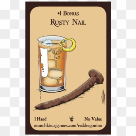 Cartoon, HD Png Download - rusty nail png