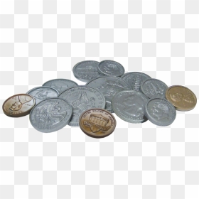 Tcr20639 Play Money - Play Money Transperent Background, HD Png Download - pile of coins png