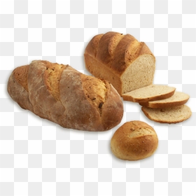 Roasted Garlic Bread - Bread, HD Png Download - roasted png