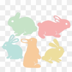 Free Bunny Svg Files, HD Png Download - easter bunny ears png