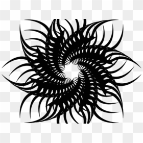 Tato Tribal Bunga - Mentahan Tato, HD Png Download - bunga png