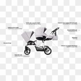 Baby Stroller For Different Ages, HD Png Download - baby stroller png
