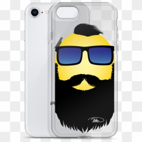 Mobile Phone Case, HD Png Download - hipster mustache png