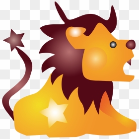 Lion Cartoon Clip Arts - Vektor Singa Kartun, HD Png Download - cartoon lion png