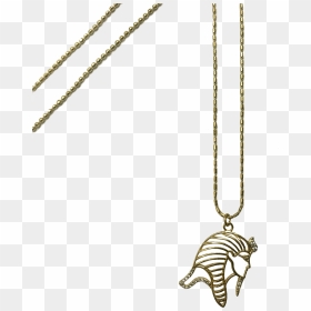 Tut Chain 14k - Locket, HD Png Download - thug life necklace png