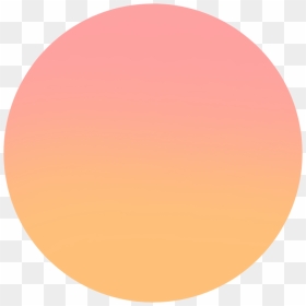 #colors #gradient #circle #sticker #pink #orange - Circle, HD Png Download - gradient circle png