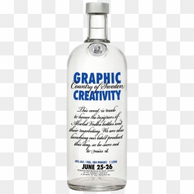 Graphic Creativity, This Transparent Print Would Be - Absolut Vodka, HD Png Download - absolut vodka png