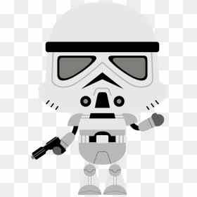 Chewbacca Clipart Animated - Star Wars Stormtrooper Clipart, HD Png Download - star wars clipart png