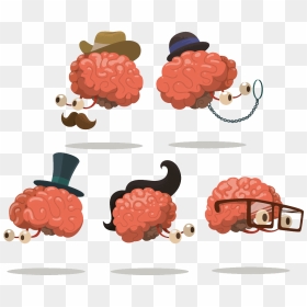 Brain Cartoon Euclidean Vector Clip Art - Cartoon, HD Png Download - brain cartoon png