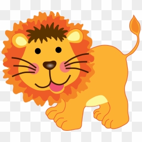 Lion Safari Animal Cartoon , Png Download - Lion Safari Animals Clipart, Transparent Png - cartoon lion png