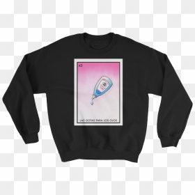 Las Gotas Para Los Ojos Unisex Crewneck Mockup Front - Selena Ugly Christmas Sweater, HD Png Download - gotas png