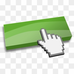 Button Transparent Background Signup Png Logo, Png Download - hand click png