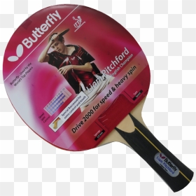 Transparent Ping Pong Paddle Png - Butterfly Table Tennis, Png Download - ping pong paddle png