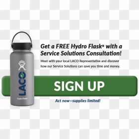 Water Bottle, HD Png Download - laço png