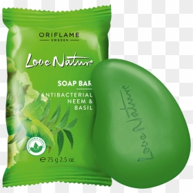Oriflame Love Nature Soap Bar, HD Png Download - bar of soap png