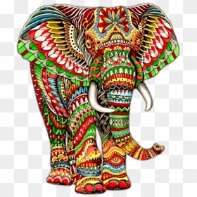 Tapisserie Elephant Clipart , Png Download - Indian Elephant Pencil Art, Transparent Png - elefante png