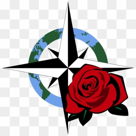 Compass Rose Cm By Benybing - Clipart Compass Png, Transparent Png - compass rose png transparent background