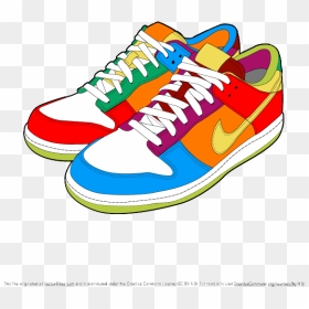 Vector Shoes - Shoes Vector, HD Png Download - tennis shoes png