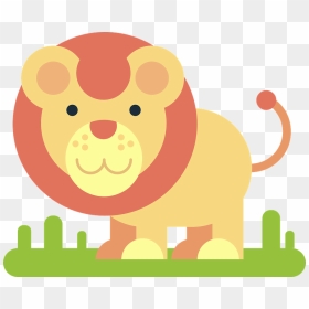 Dibujo Leon Animal, HD Png Download - cartoon lion png
