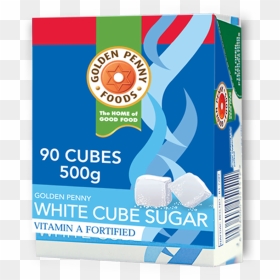 Golden Penny White Cube Sugar 500g, HD Png Download - sugar cube png