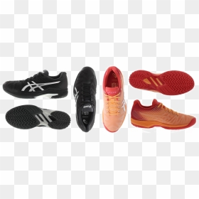 Asics Solution Speed Ff Tennis Shoe - Sneakers, HD Png Download - tennis shoes png