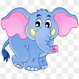 Clip Art Download African Indian Art Hand Painted Baby - Elephant, HD Png Download - elefante png