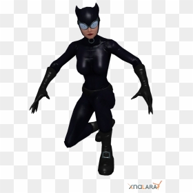 Catwoman Clipart Transparent - Catwoman Cute Transparent, HD Png Download - cat woman png