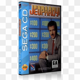Jeopardy Replacement Retro Gaming Case - Sega Cd, HD Png Download - jeopardy png