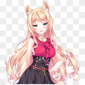 If Maple Became A Matured Cat Woman, Would She Look - Cute Maple Nekopara, HD Png Download - cat woman png